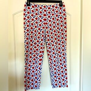 LANDS’END  woman pants mis rise slim leg Size 6